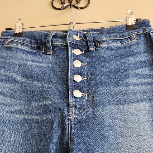 Madewell "The Perfect Vintage Wide-Leg" High Rise Button Fly - Picture 2 of 8